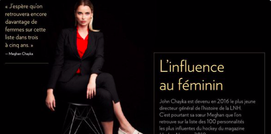 La soeur de John Chayka...Veut couper les COUILLES de tous les hommes au hockey...