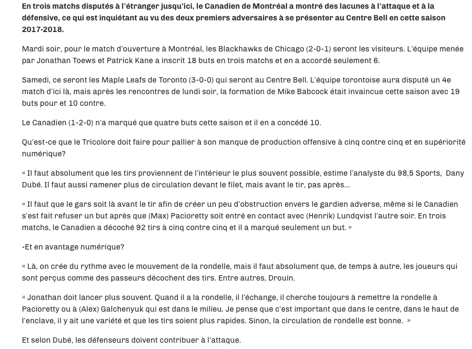  La STAT qui TUE...et qui fait vivre RASMUS DAHLIN....