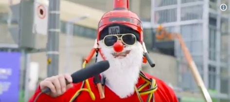 La STATION des PERDANTS..Le PÈRE NOËL des PERDANTS....