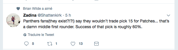 La valeur de Max Pacioretty est tellement en baisse..