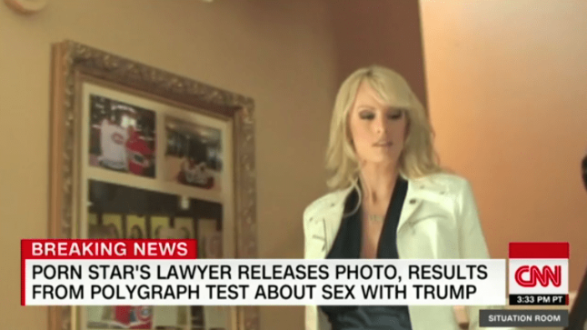 L'ACTRICE PORNO qui a couché avec Donald Trump..