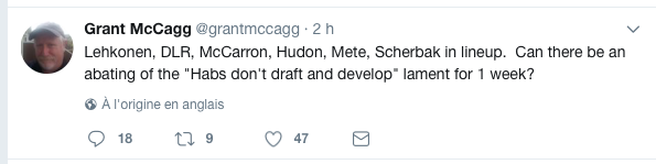 L'ancien dépisteur de Bob Gainey...est vraiment en AMOUR avec Trevor Timmins...HAHA!!!