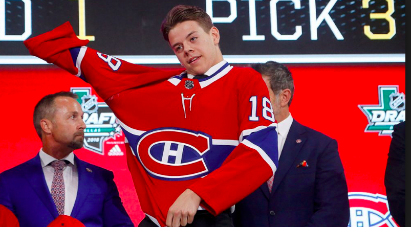 Le 3e choix au total..Le PLUS LOIN de la LNH de l'histoire?