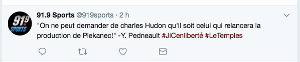 Le 91,9 Sports...est ANTI-EUROPÉEN..