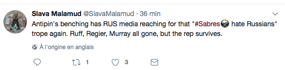 Le beau-frère de Max Pacioretty est en TA....
