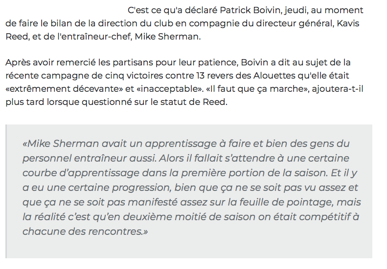 Le BOIVIN JUNIOR..Est comme le MOLSON JUNIOR....