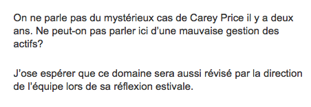 Le Canadien de Montréal...est un RETARDÉ MENTAL...