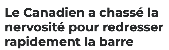 Le CH a fait appel à DOC GUIMOND?