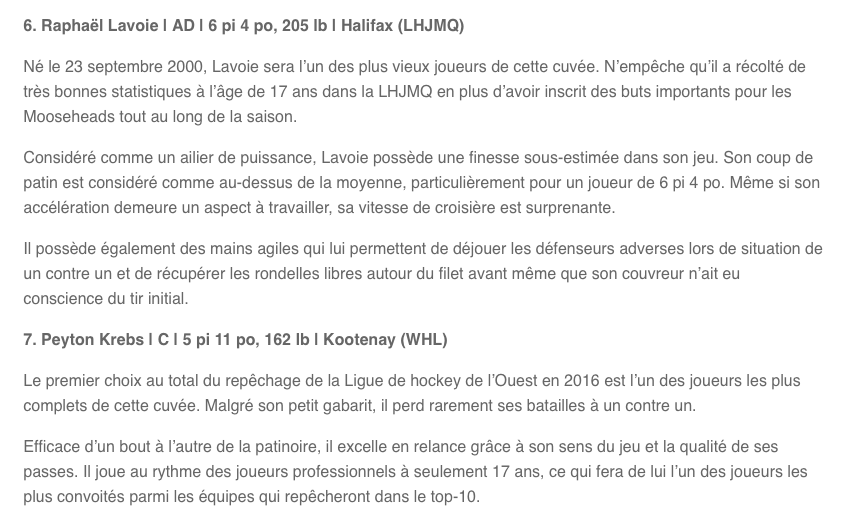 Le CH a repêché Jesperi Kotkaniemi trop tôt...