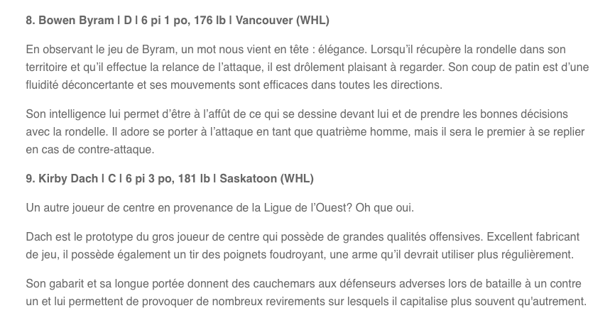 Le CH a repêché Jesperi Kotkaniemi trop tôt...