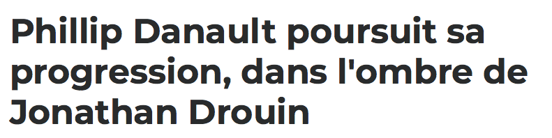 Le CH continue la PROMOTION de Phil Danault pour le TROPHÉE SELKE....