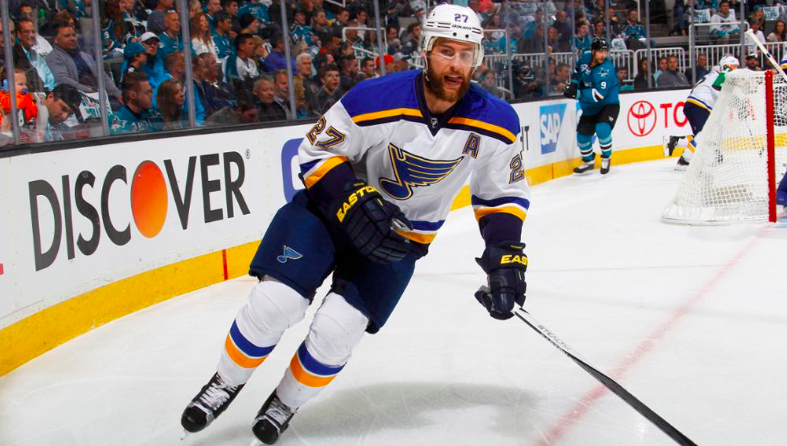 Le CH ne serait pas dans la course pour Alex Pietrangelo...