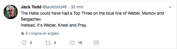  Le CH pourrait avoir le MEILLEUR TOP 3 de la LNH...