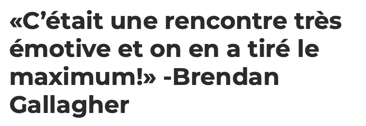 Le CH se NOURRIT de L'ÉMOTION...Tampa Bay SHAKE dans ses CULOTTES!!!!