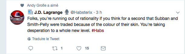  LE CH traité de RACISTE sur twitter...