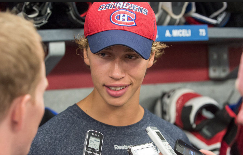 Le coach de Lukas Vejdemo parle de son POULAIN..Comme d'une FUTURE VEDETTE du Canadien de Montréal...