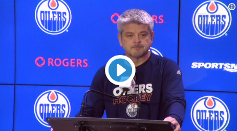 Le coach des Oilers a tellement MAIGRI...