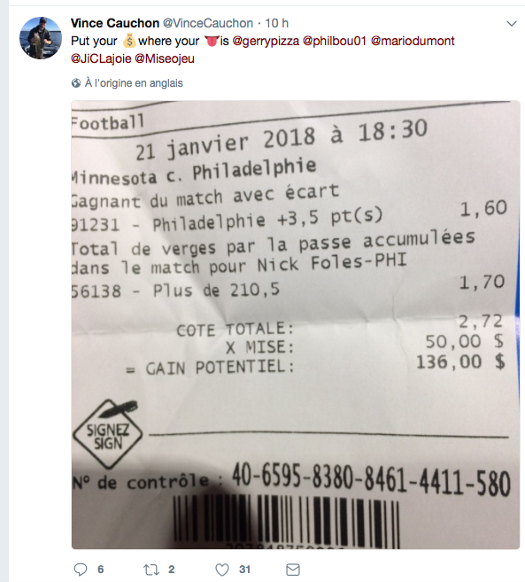​LE COCHON PARIEUR...