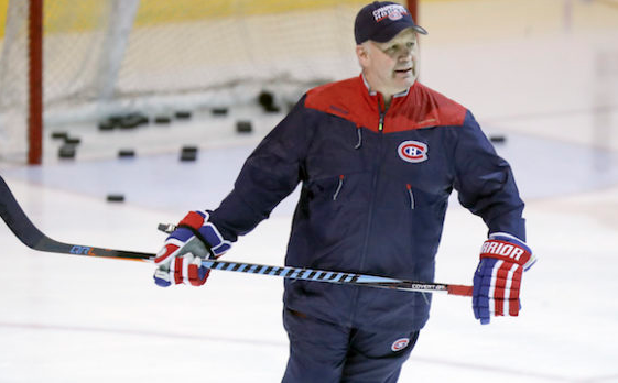 Le coeur de Claude Julien va lâché avant la fin du camp...HAHA...