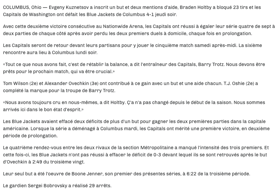 Le DEVIN...le MARK MESSIER des temps modernes...