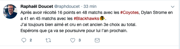 Le DG des Coyotes s'est tellement fait CROSSER...