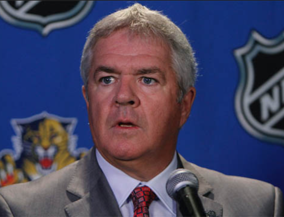 Le DG des Panthers n'a pas écouté les séries cette année...