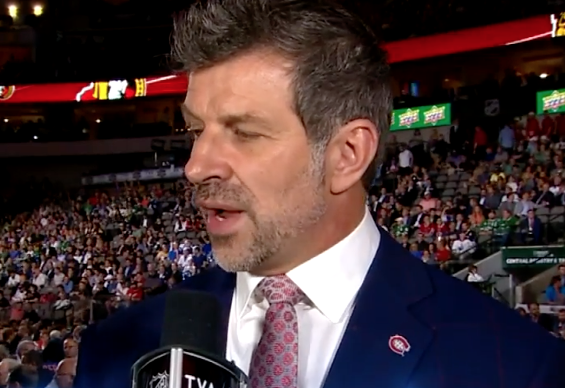 Le DG du Canadien, discute déjà...