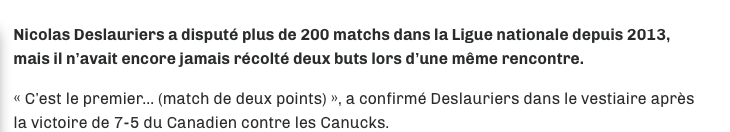Le DUO BERGEVIN-JULIEN doit être félicité dans ce dossier...