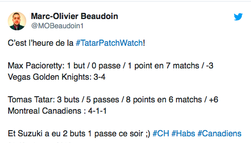 Le fantôme de Jonathan Cheechoo flotte de plus en plus au-dessus de la tête de Max Pacioretty....