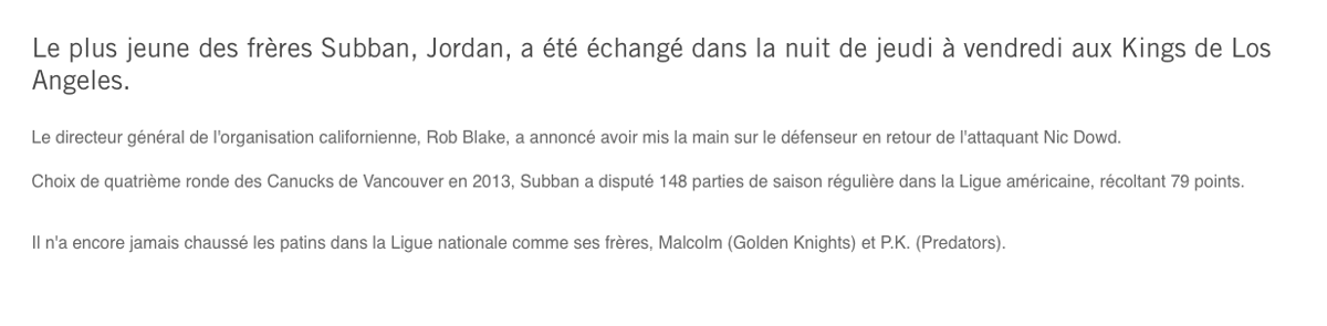 Le FLOP SUBBAN à Los Angeles..