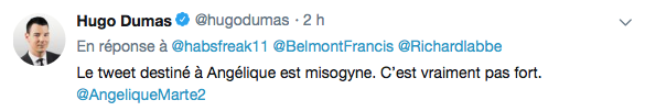 Le gars qui dit aux autres quoi dire, HUMILIÉ sur Twitter...