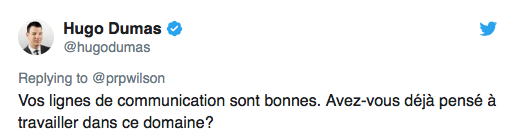 Le gars qui dit aux autres quoi dire, HUMILIÉ sur Twitter...