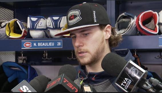 Le GRAND GAGNANT de la journée...Nathan Beaulieu..