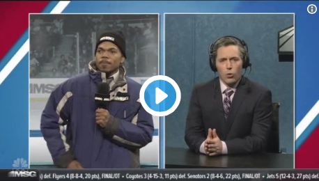 Le hockey RIDICULISÉ à SATURDAY NIGHT LIVE..HAHA!!!!