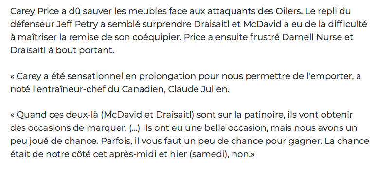 Le JOUEUR PARFAIT pour du 3 contre 3....mais....