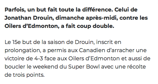 Le JOUEUR PARFAIT pour du 3 contre 3....mais....