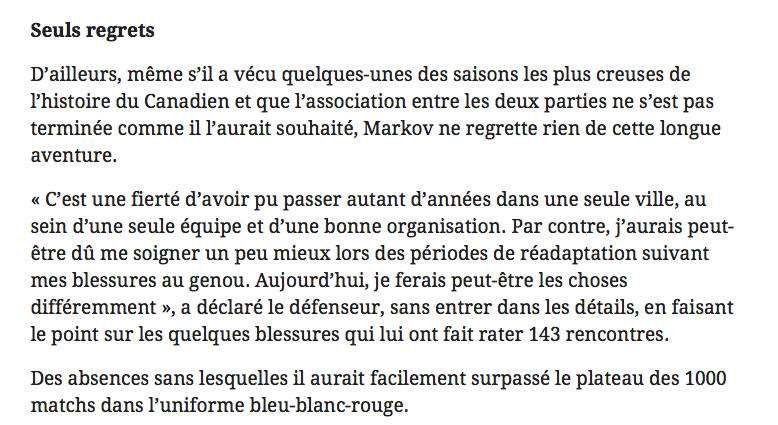 Le Journal de Montréal doit arrêter de LICHER le CUL RUSSE de Markov..