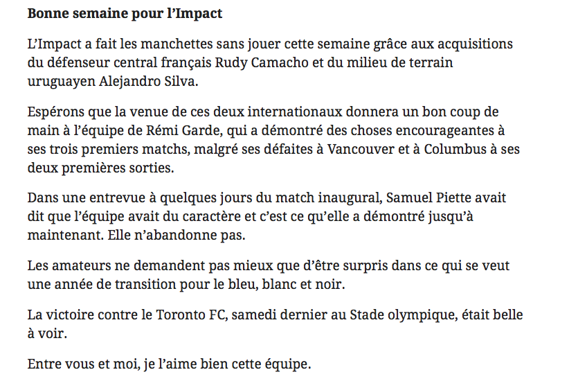 Le Journal de Montréal prend la défense de Guy Boucher..