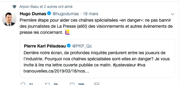 Le journaliste de la Presse HUMILIE PKP...