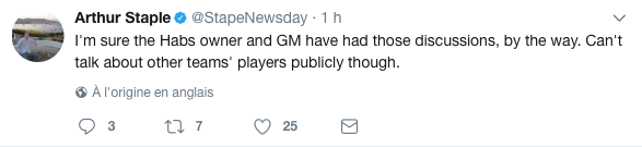 Le journaliste PRINCIPAL des Islanders..ACCUSE GEOFF MOLSON...
