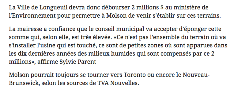 Le KARMA de Geoff Molson...