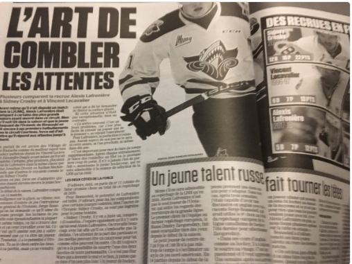 Le MARIO LEMIEUX Québécois...sera un GRAND...