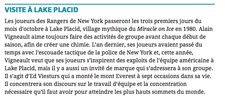 Le MEILLEUR ARTICLE à VIE de Renaud Lavoie..