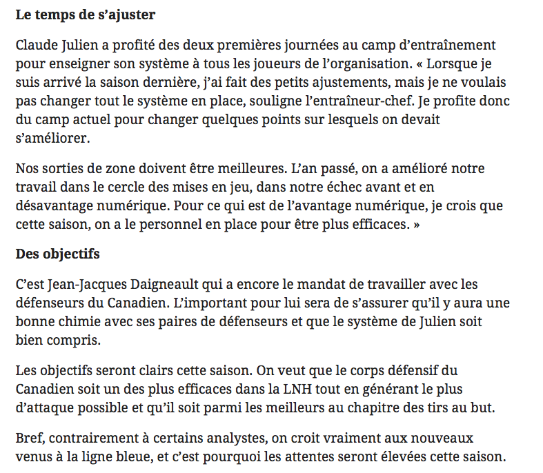 Le MEILLEUR ARTICLE à VIE de Renaud Lavoie..