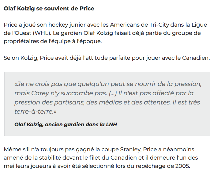 LE MEILLEUR COUP de Trevor Timmins..C'est Bob Gainey qui l'a OBLIGÉ...