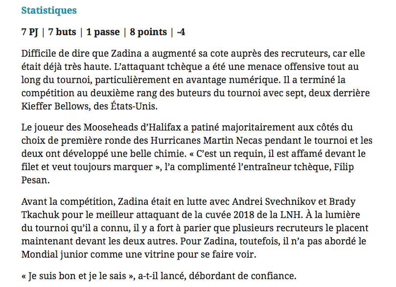 LE MEILLEUR REPÊCHAGE de L'HISTOIRE de la LNH....