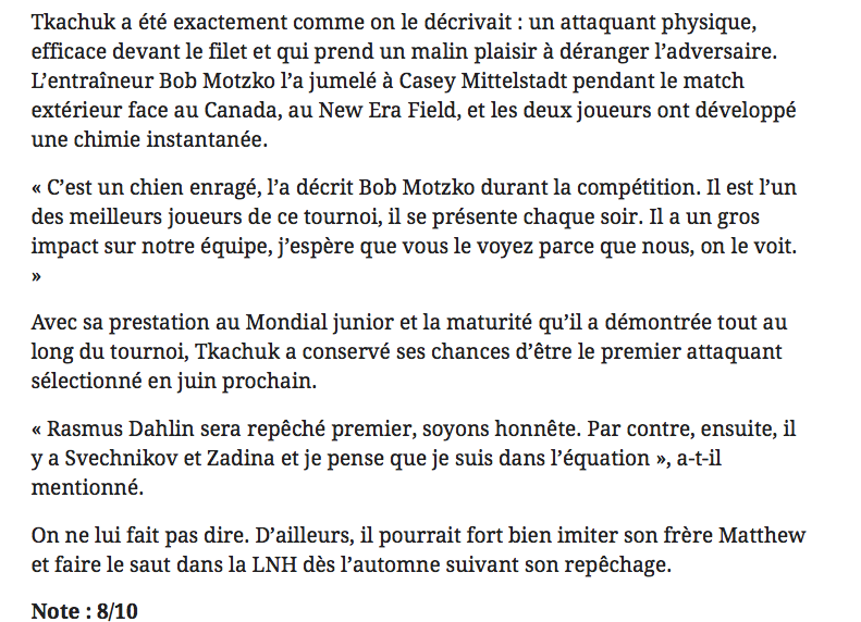 LE MEILLEUR REPÊCHAGE de L'HISTOIRE de la LNH....