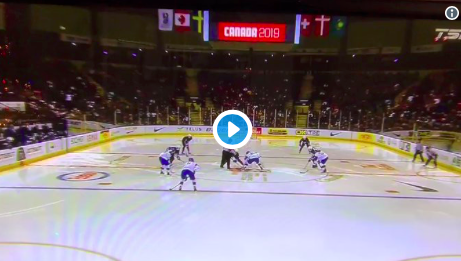 Le MEILLEUR SHIFT de la game...Appartient à Ryan Poehling...