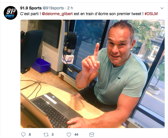 Le MONONCLE à Gilbert Delorme..