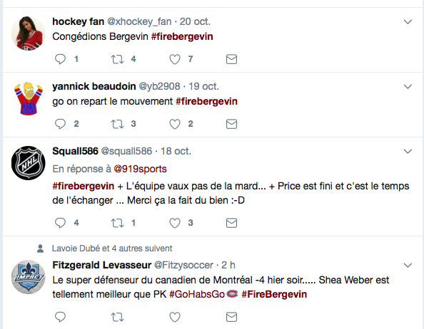 Le mouvement #FIREBERGEVIN prend de l'ampleur..